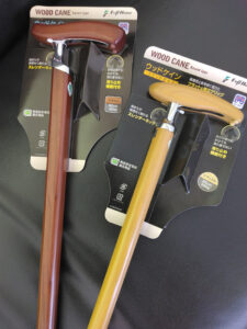 新品ステッキ（一本杖） ウッドケイン 2 種2 本セット